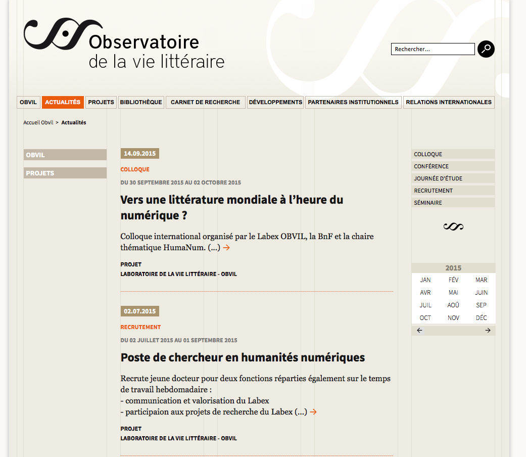 Obvil - ActualitÃ©s